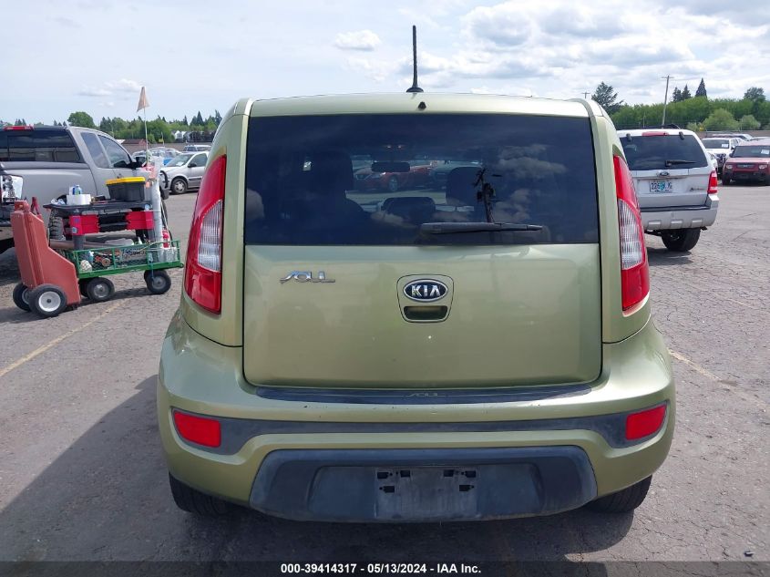 2012 Kia Soul + VIN: KNDJT2A66C7389071 Lot: 39414317