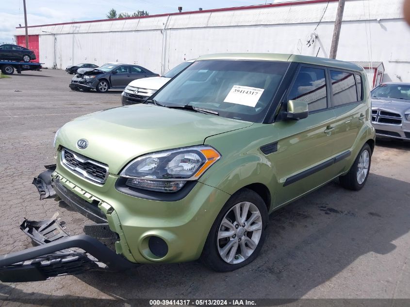 2012 Kia Soul + VIN: KNDJT2A66C7389071 Lot: 39414317