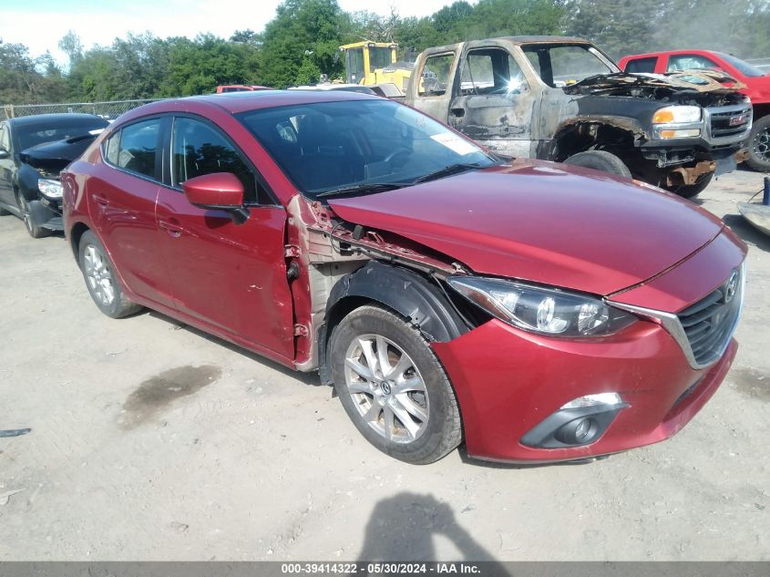 2015 Mazda Mazda3 Grand Touring VIN: 3MZBM1W73FM135113 Lot: 39414322