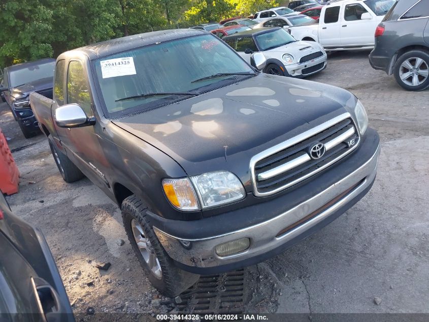 2002 Toyota Tundra Sr5 V8 VIN: 5TBBT44122S239567 Lot: 39414325