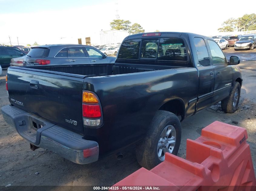 2002 Toyota Tundra Sr5 V8 VIN: 5TBBT44122S239567 Lot: 39414325