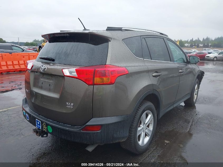 2014 Toyota Rav4 Xle VIN: 2T3RFREV9EW136841 Lot: 39414326