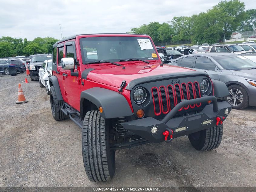 2009 Jeep Wrangler Unlimited X VIN: 1J4GA391X9L772164 Lot: 39414327