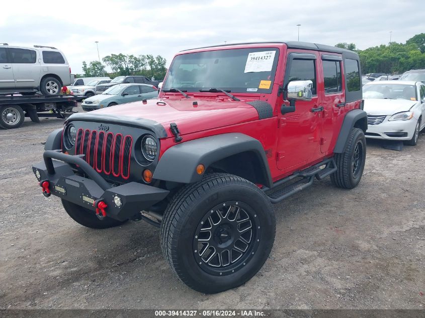 2009 Jeep Wrangler Unlimited X VIN: 1J4GA391X9L772164 Lot: 39414327