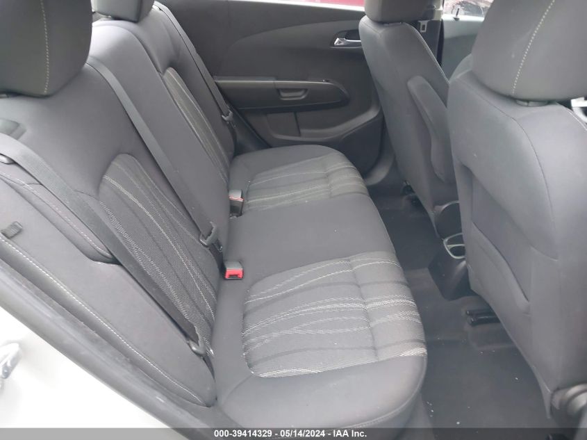 2014 Chevrolet Sonic Lt Manual VIN: 1G1JD5SH7E4138961 Lot: 39414329