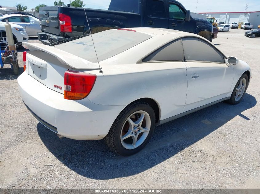 2001 Toyota Celica Gts VIN: JTDDY38T310037619 Lot: 39414335