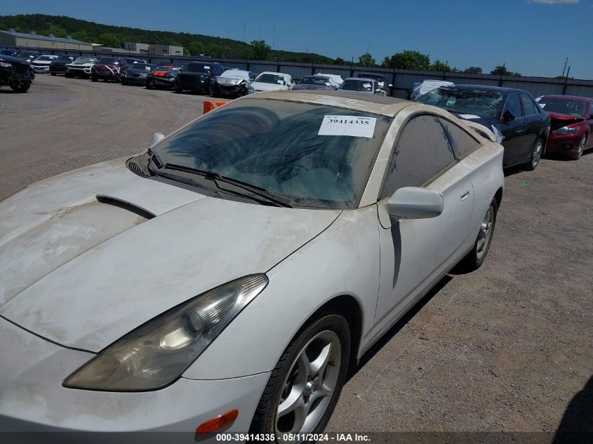 2001 Toyota Celica Gts VIN: JTDDY38T310037619 Lot: 39414335