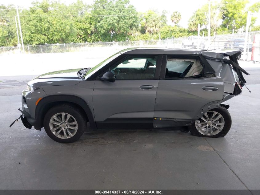 2023 Chevrolet Trailblazer Fwd Ls VIN: KL79MMS28PB193754 Lot: 39414337