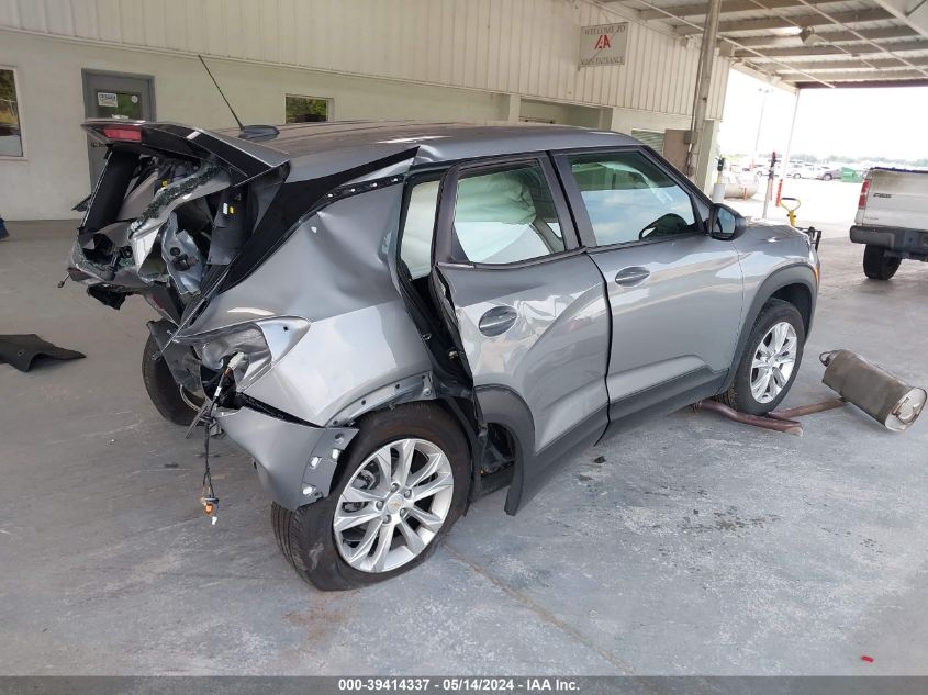 2023 Chevrolet Trailblazer Fwd Ls VIN: KL79MMS28PB193754 Lot: 39414337