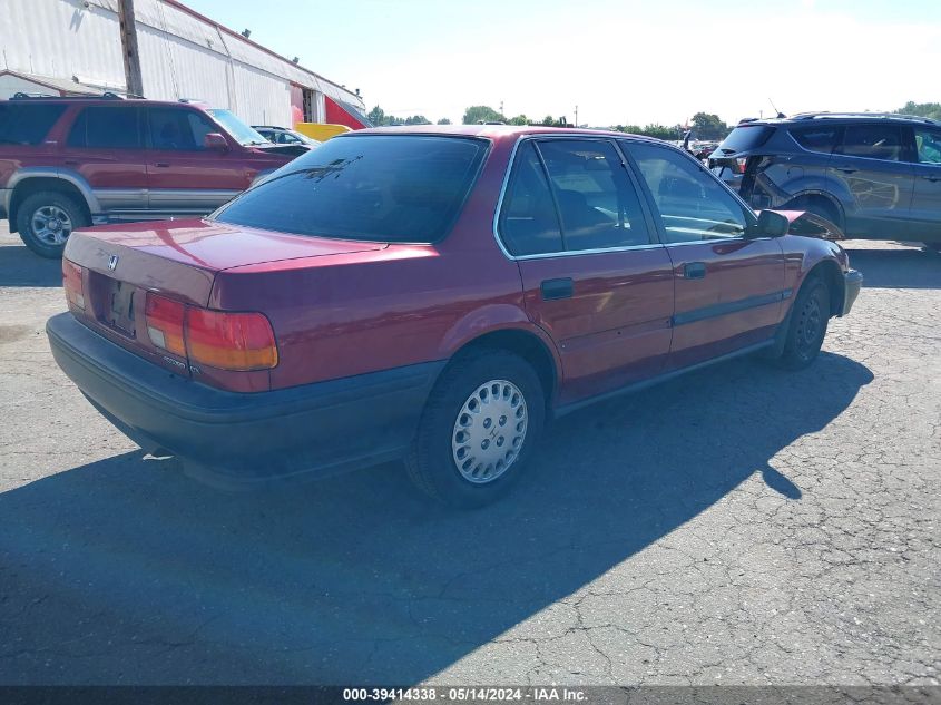 1992 Honda Accord Dx/Lx VIN: JHMCB7646NC046916 Lot: 39414338