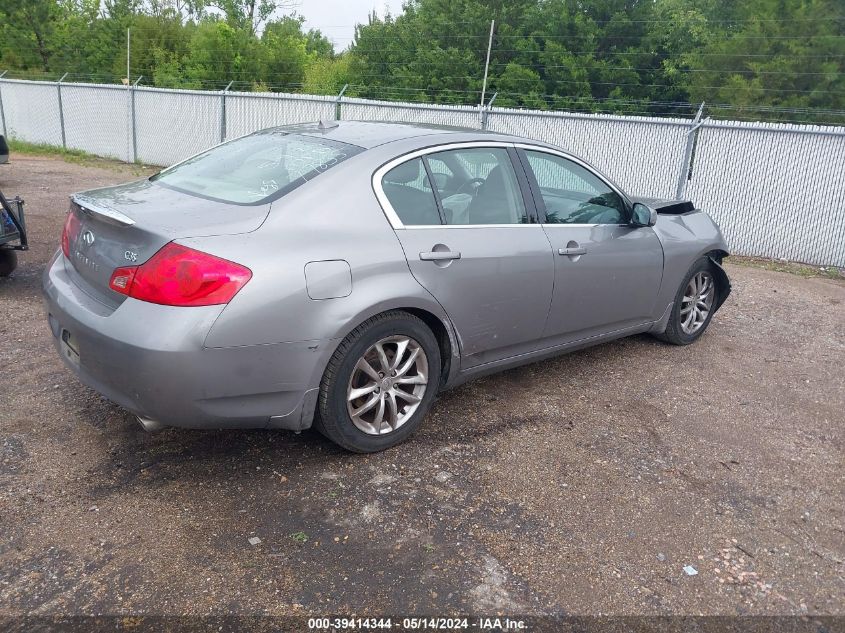 2008 Infiniti G35 Journey VIN: JNKBV61E18M207183 Lot: 39414344