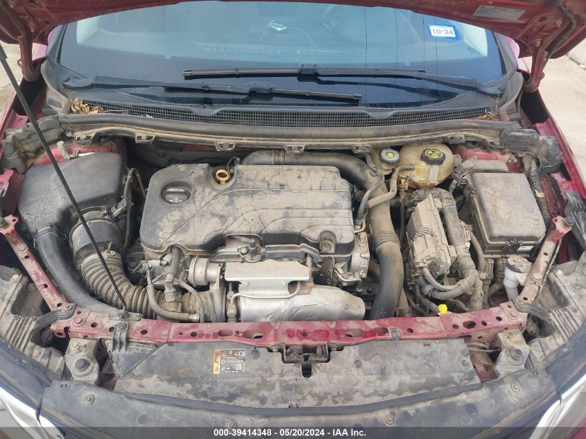 2017 Chevrolet Cruze Lt Auto VIN: 1G1BE5SM8H7232994 Lot: 39414348