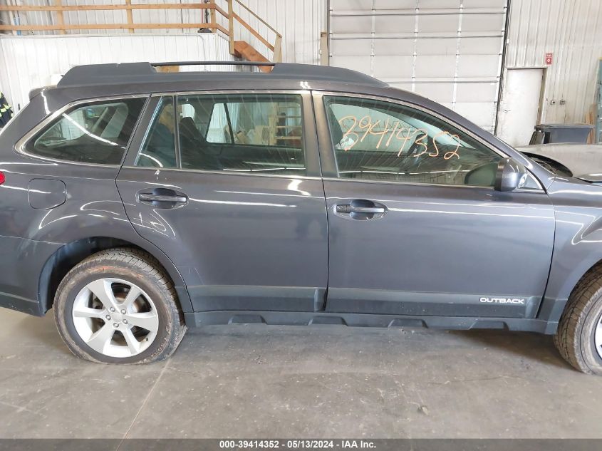 2014 Subaru Outback 2.5I VIN: 4S4BRCAC4E3297140 Lot: 39414352