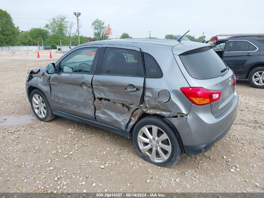 2014 Mitsubishi Outlander Sport Es VIN: 4A4AP3AU5EE030312 Lot: 39414357