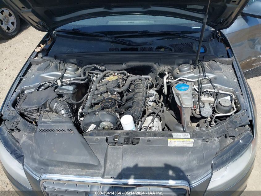 2012 Audi A4 2.0T Premium VIN: WAUAFAFLXCN020321 Lot: 39414364