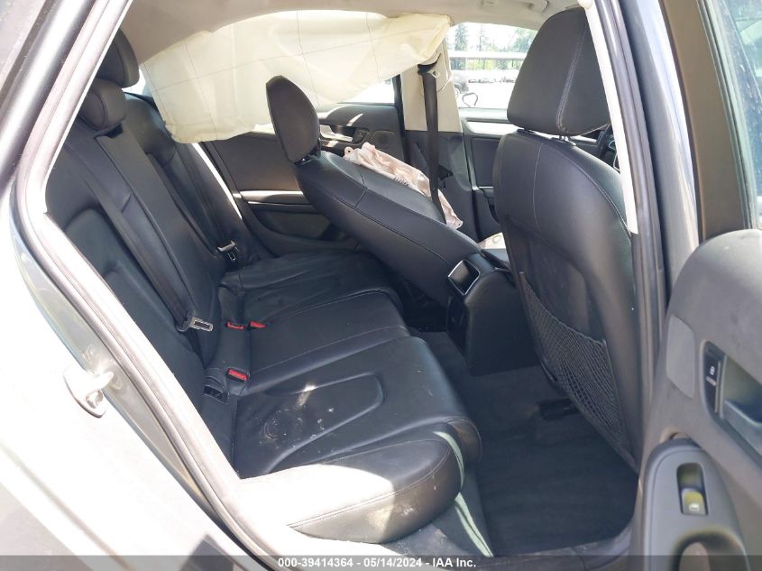 2012 Audi A4 2.0T Premium VIN: WAUAFAFLXCN020321 Lot: 39414364