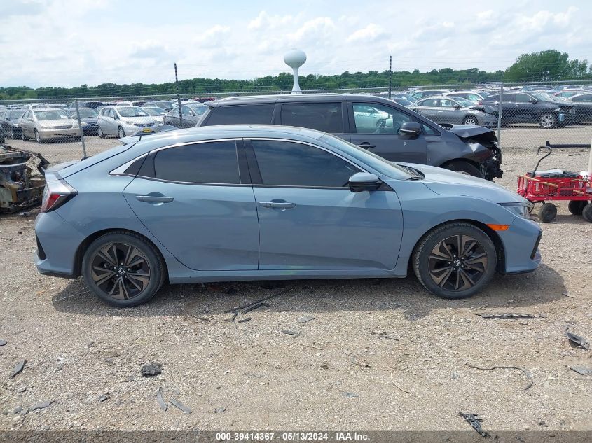 2019 Honda Civic Hatchback Ex VIN: SHHFK7H65KU207721 Lot: 39414367