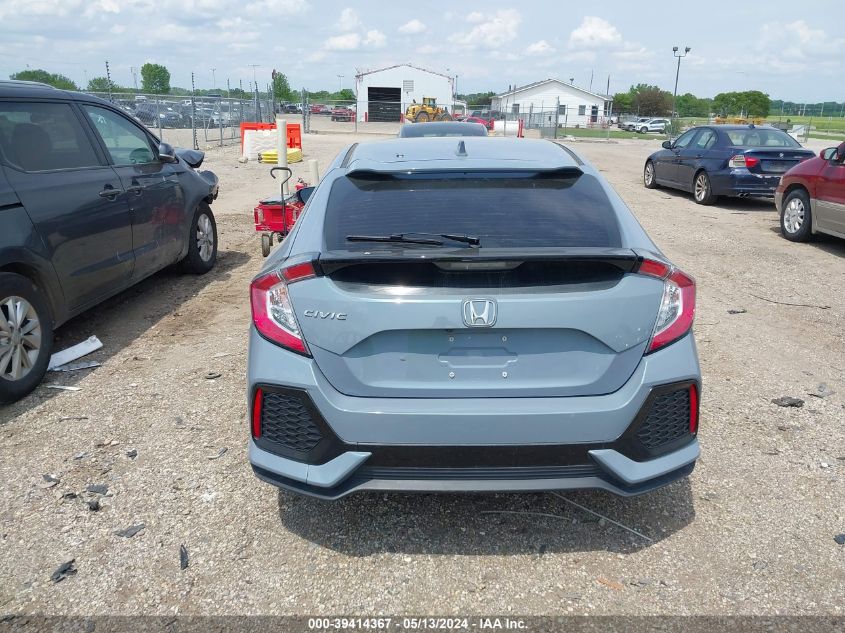 2019 Honda Civic Hatchback Ex VIN: SHHFK7H65KU207721 Lot: 39414367