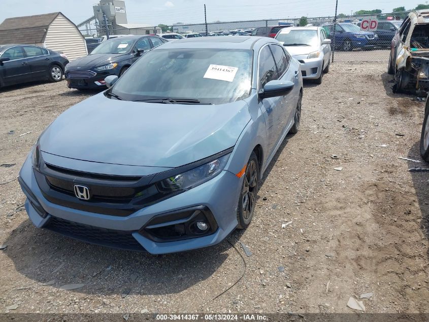 2019 Honda Civic Hatchback Ex VIN: SHHFK7H65KU207721 Lot: 39414367