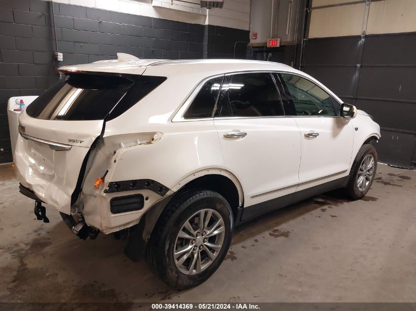 2022 Cadillac Xt5 Awd Premium Luxury VIN: 1GYKNDR45NZ147225 Lot: 39414369