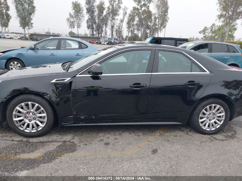 2013 Cadillac Cts Luxury VIN: 1G6DE5E56D0140339 Lot: 39414372
