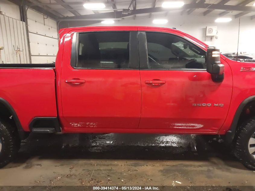 2022 Chevrolet Silverado 3500Hd 4Wd Standard Bed Lt VIN: 1GC4YTEY6NF111411 Lot: 39414374