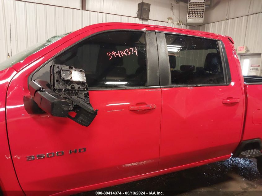 2022 Chevrolet Silverado 3500Hd 4Wd Standard Bed Lt VIN: 1GC4YTEY6NF111411 Lot: 39414374