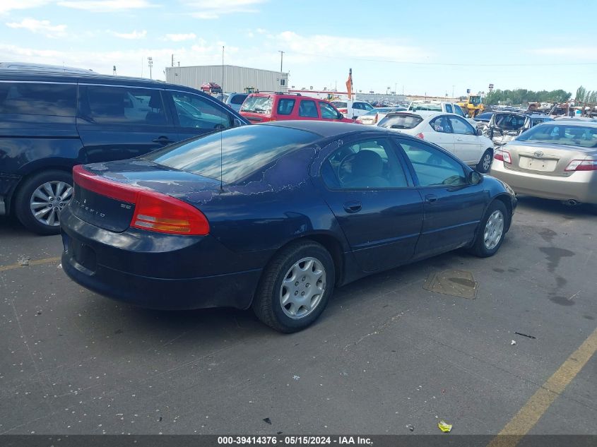 2002 Dodge Intrepid Se VIN: 2B3HD46R42H294264 Lot: 39414376