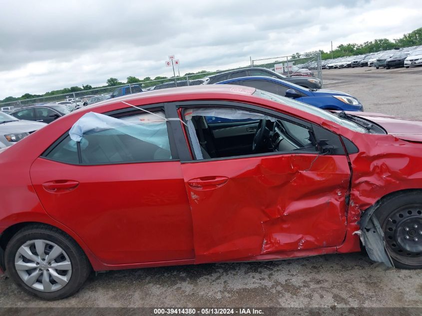 2015 TOYOTA COROLLA LE - 5YFBURHE5FP295905