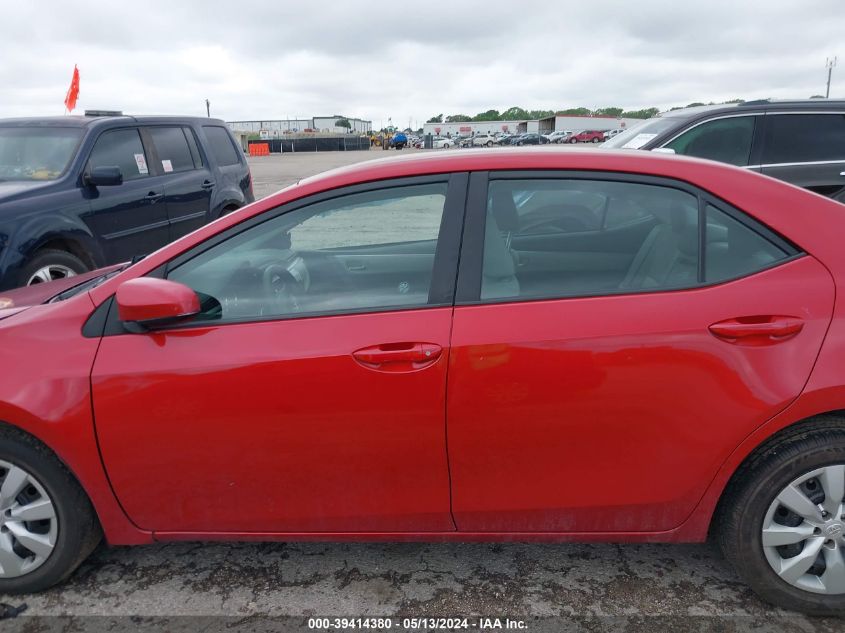 2015 TOYOTA COROLLA LE - 5YFBURHE5FP295905