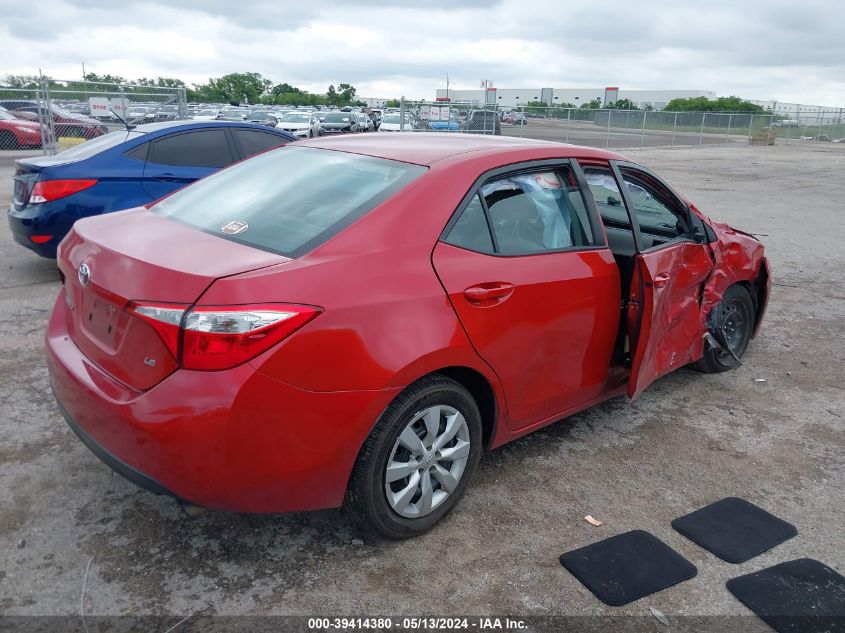 2015 Toyota Corolla Le VIN: 5YFBURHE5FP295905 Lot: 39414380