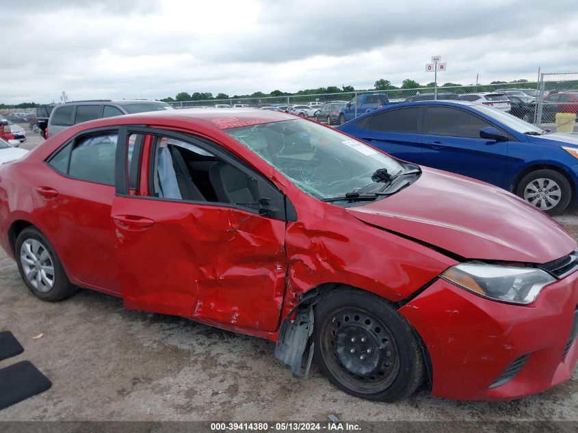 2015 TOYOTA COROLLA LE - 5YFBURHE5FP295905