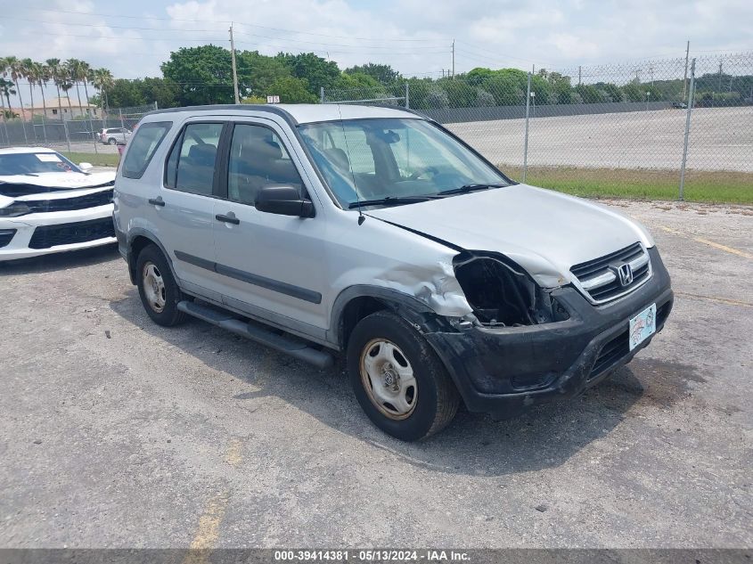 2004 Honda Cr-V Lx VIN: SHSRD68444U204161 Lot: 39414381