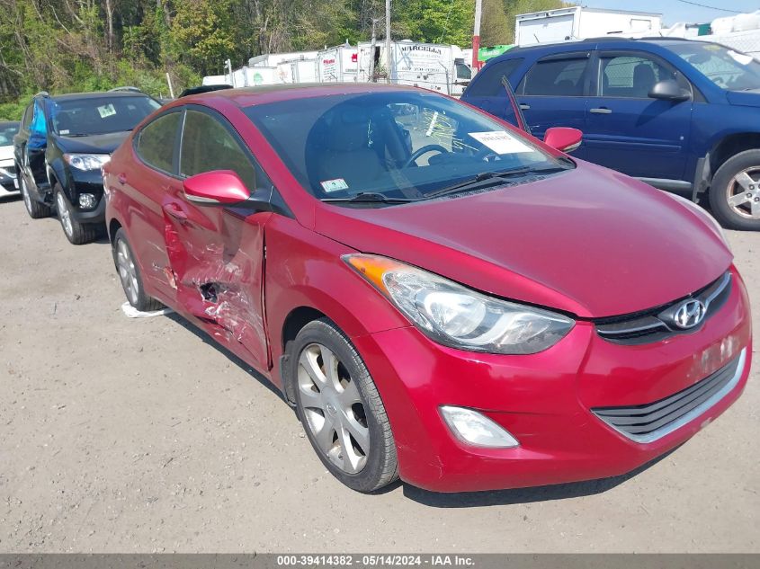 2012 Hyundai Elantra Limited (Ulsan Plant) VIN: KMHDH4AE7CU397243 Lot: 39414382