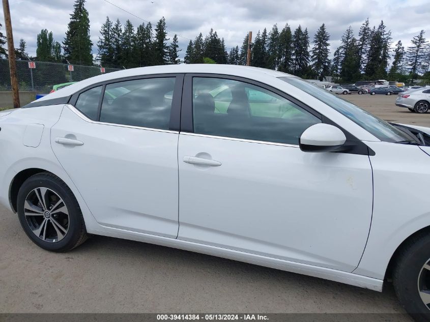 2021 Nissan Sentra Sv Xtronic Cvt VIN: 3N1AB8CV7MY266263 Lot: 39414384