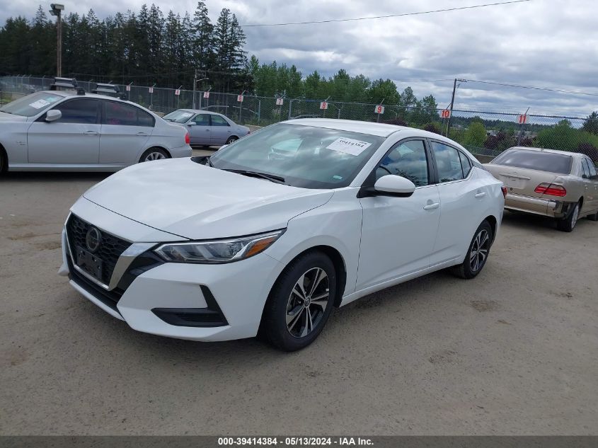 2021 Nissan Sentra Sv Xtronic Cvt VIN: 3N1AB8CV7MY266263 Lot: 39414384