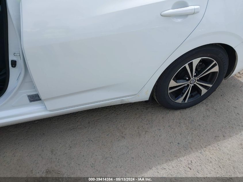 2021 Nissan Sentra Sv Xtronic Cvt VIN: 3N1AB8CV7MY266263 Lot: 39414384