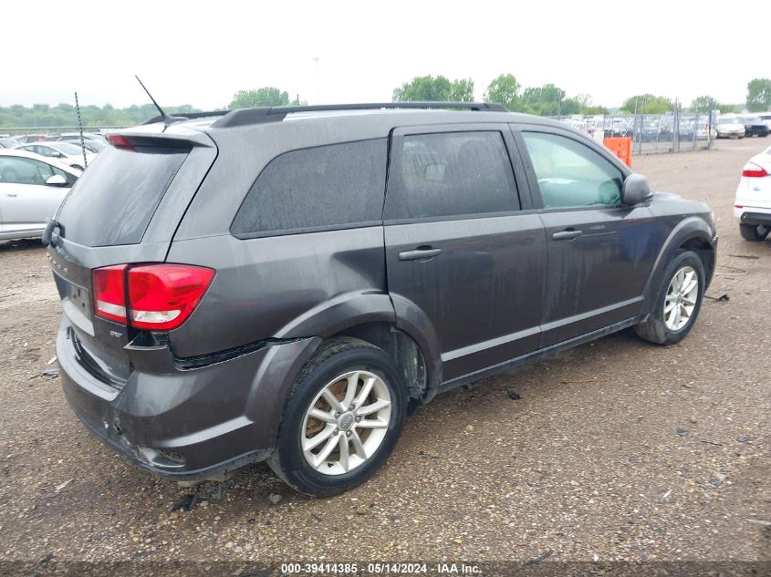 2015 Dodge Journey Sxt VIN: 3C4PDCBB8FT748378 Lot: 39414385