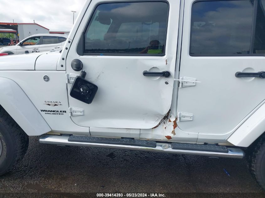 2017 JEEP WRANGLER UNLIMITED SAHARA 4X4 - 1C4BJWEG6HL523760