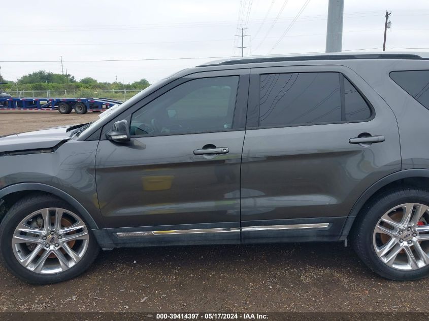 2016 Ford Explorer Xlt VIN: 1FM5K7D88GGD35917 Lot: 39414397