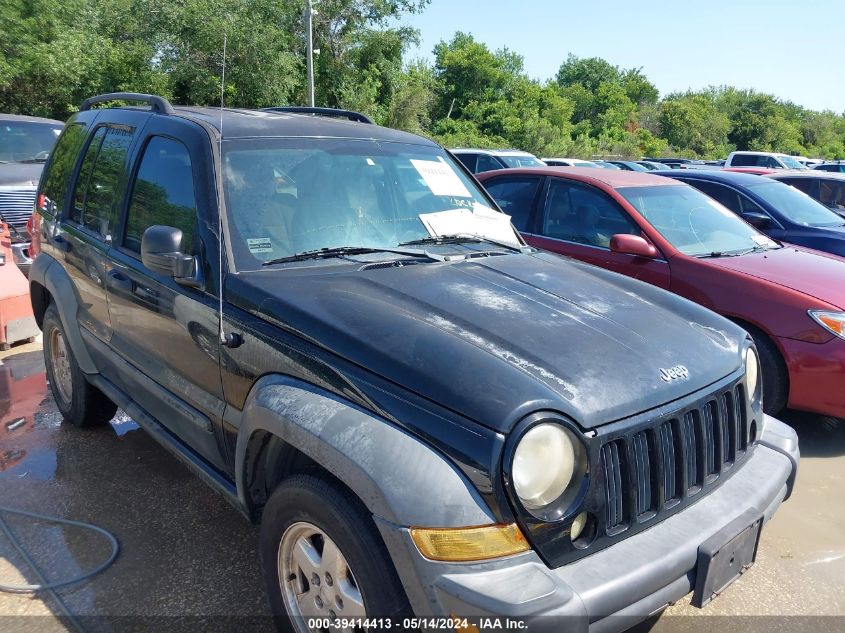 2006 Jeep Liberty Sport VIN: 1J4GK48K96W173246 Lot: 39414413