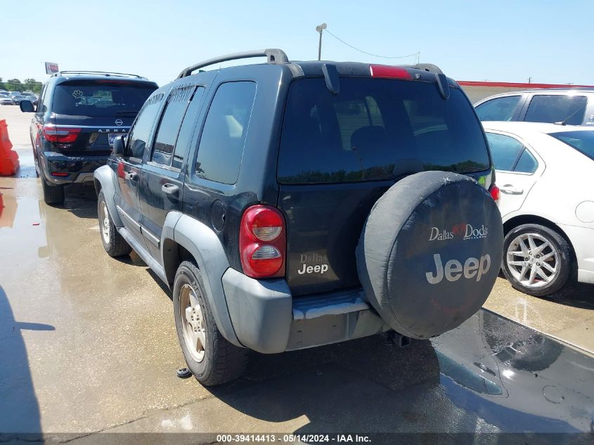 2006 Jeep Liberty Sport VIN: 1J4GK48K96W173246 Lot: 39414413