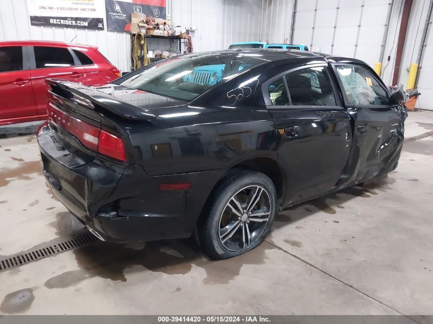 2013 Dodge Charger Sxt VIN: 2C3CDXJG0DH656646 Lot: 39414420