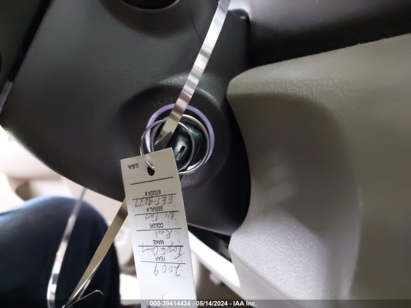 2009 Toyota Camry Le V6 VIN: 4T1BK46K19U080221 Lot: 39414434