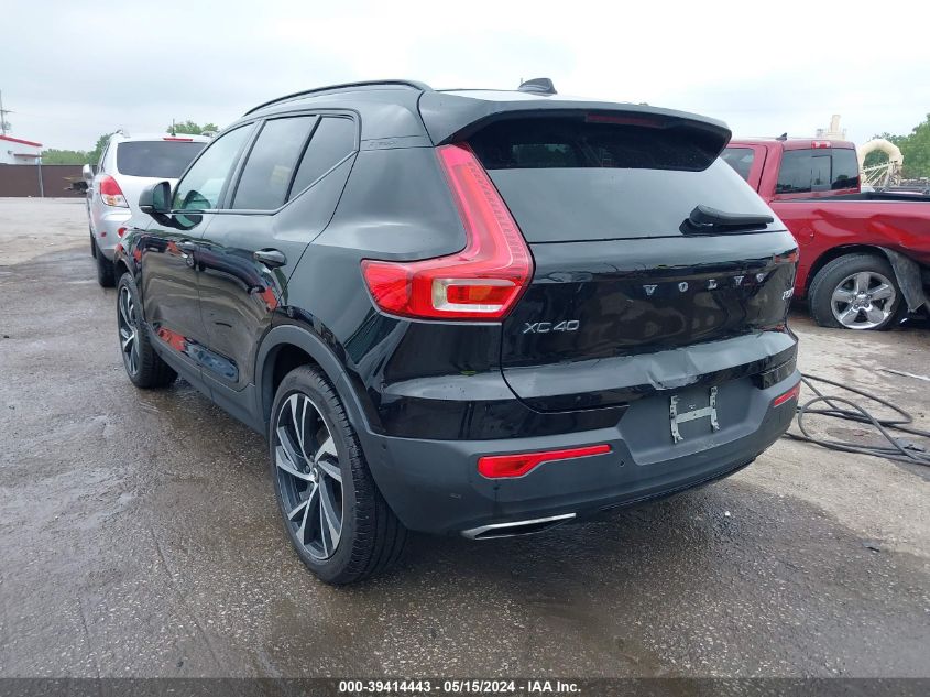 2020 Volvo Xc40 T5 R-Design VIN: YV4162UM9L2183318 Lot: 39414443