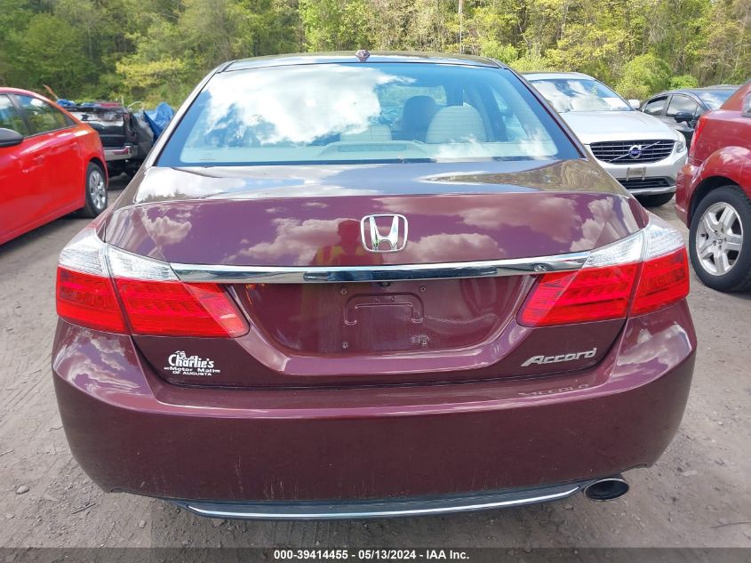 2015 Honda Accord Ex-L VIN: 1HGCR2F81FA175616 Lot: 39414455