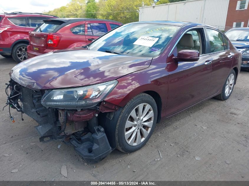 2015 Honda Accord Ex-L VIN: 1HGCR2F81FA175616 Lot: 39414455