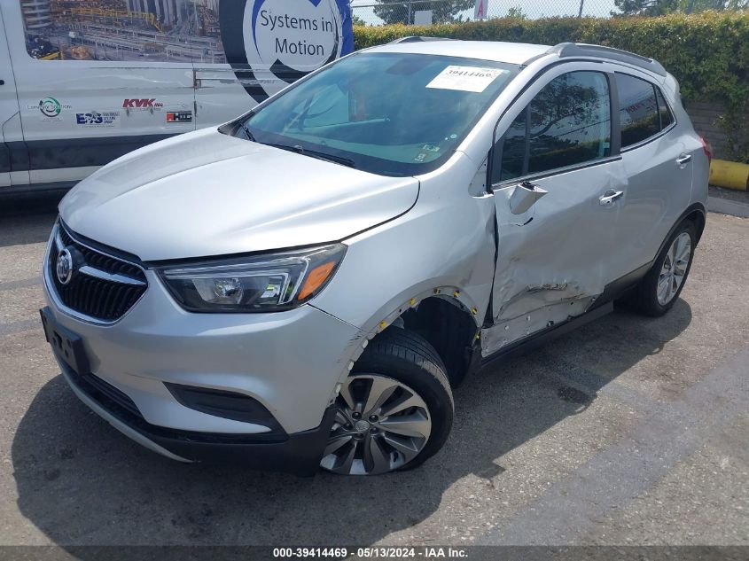 2017 Buick Encore Preferred VIN: KL4CJASB3HB029906 Lot: 39414469