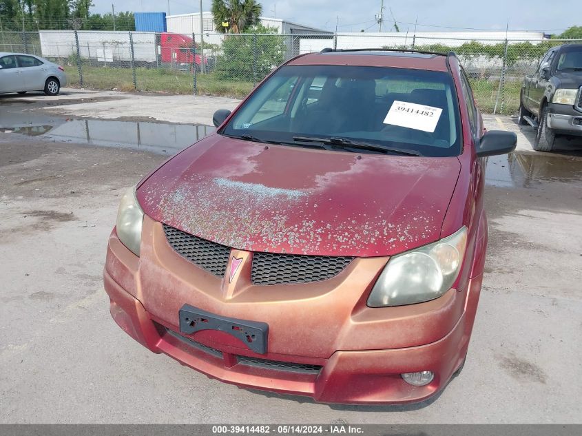 2003 Pontiac Vibe VIN: 5Y2SL64863Z439027 Lot: 39414482