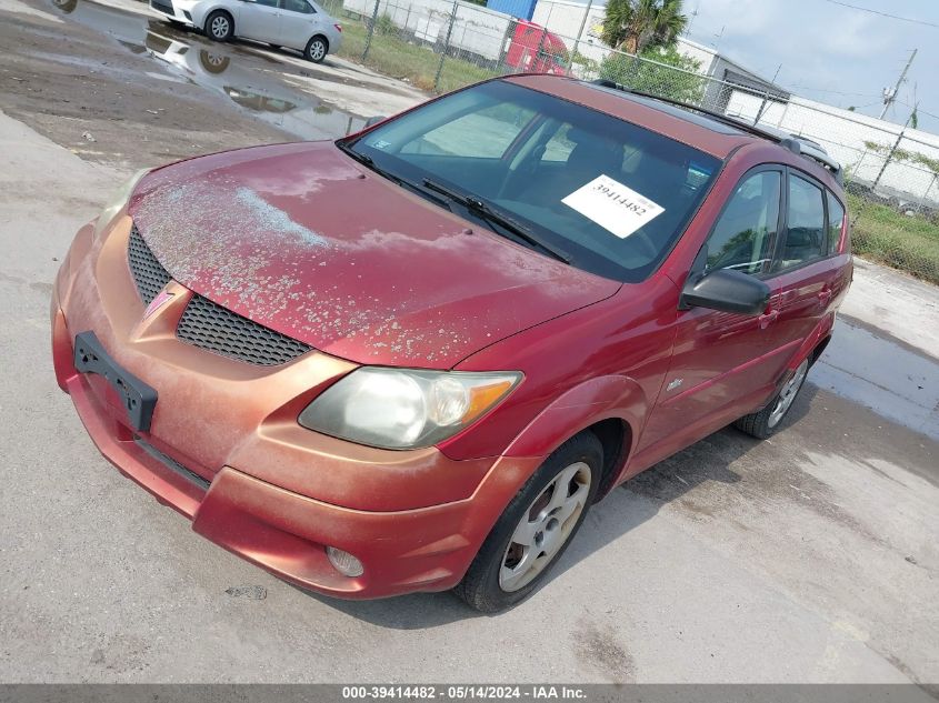 2003 Pontiac Vibe VIN: 5Y2SL64863Z439027 Lot: 39414482